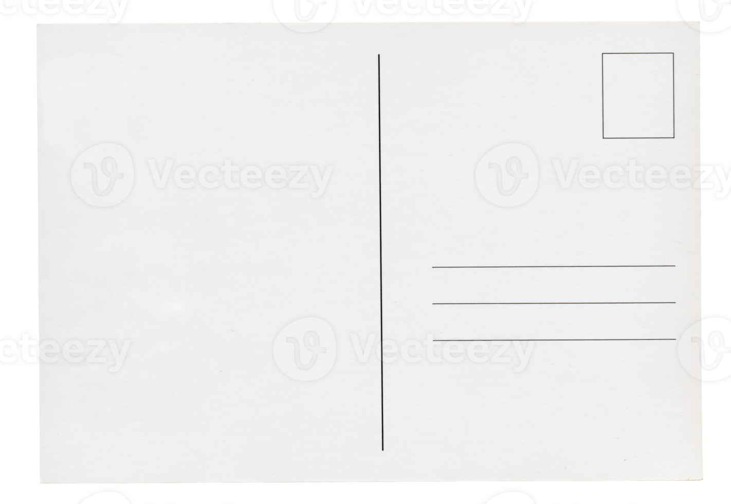 Blank postcard transparent png 23225076 png