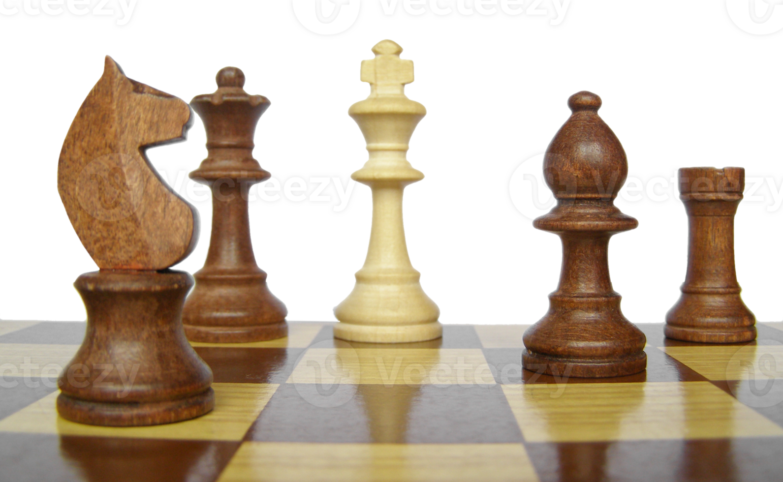 chess pieces on chessboard transparent PNG