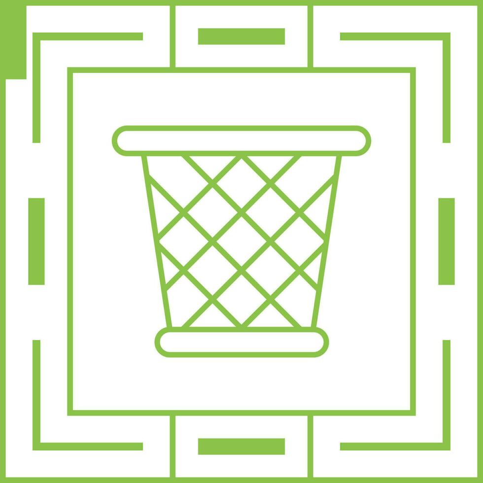 Paper Bin Vector Icon