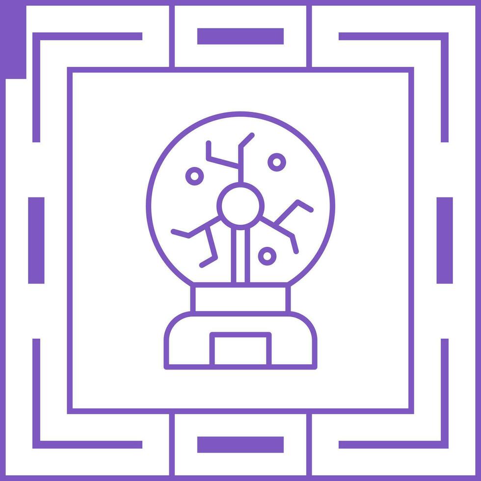 Plasma Ball Vector Icon