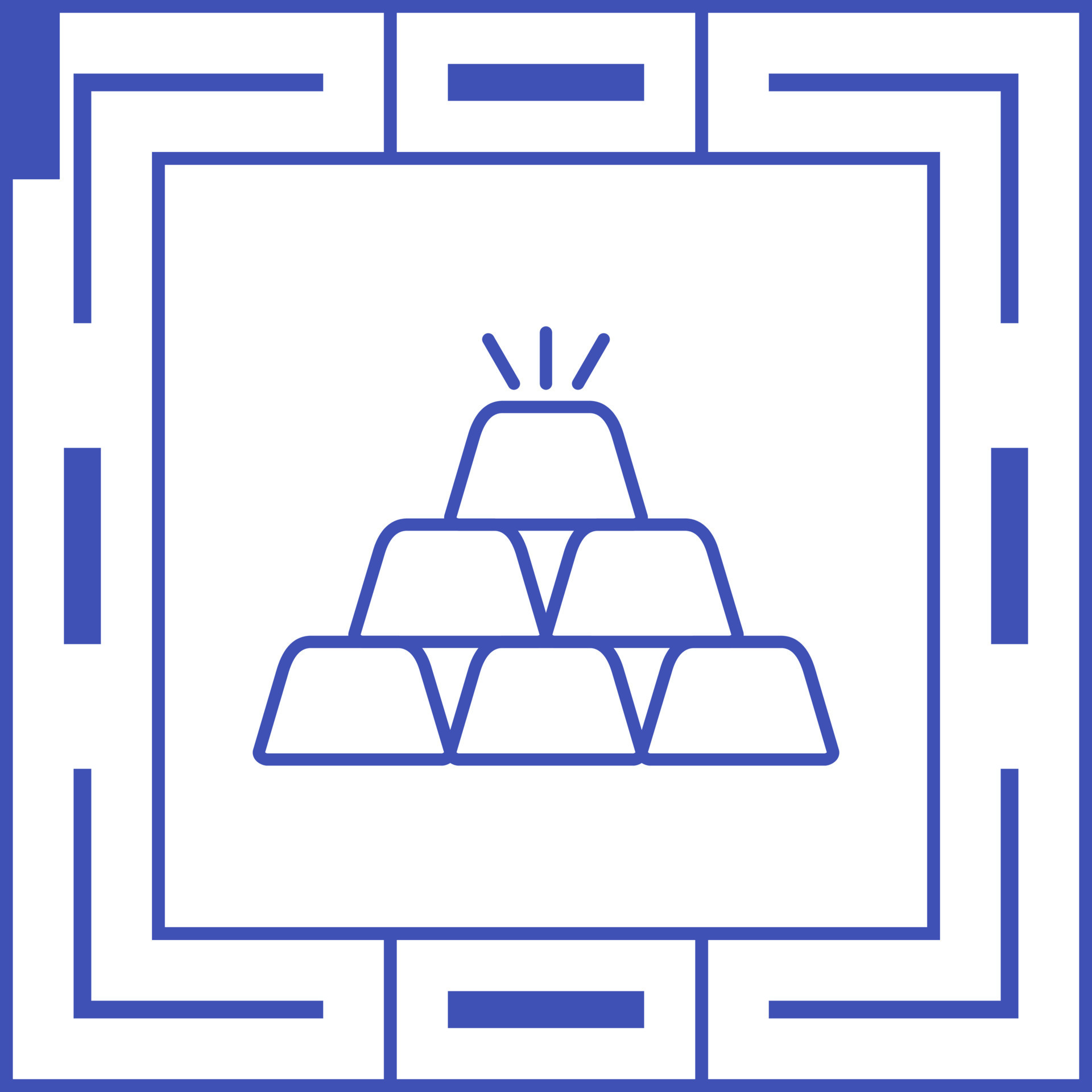 Gold Vector Icon 23226648 Vector Art at Vecteezy