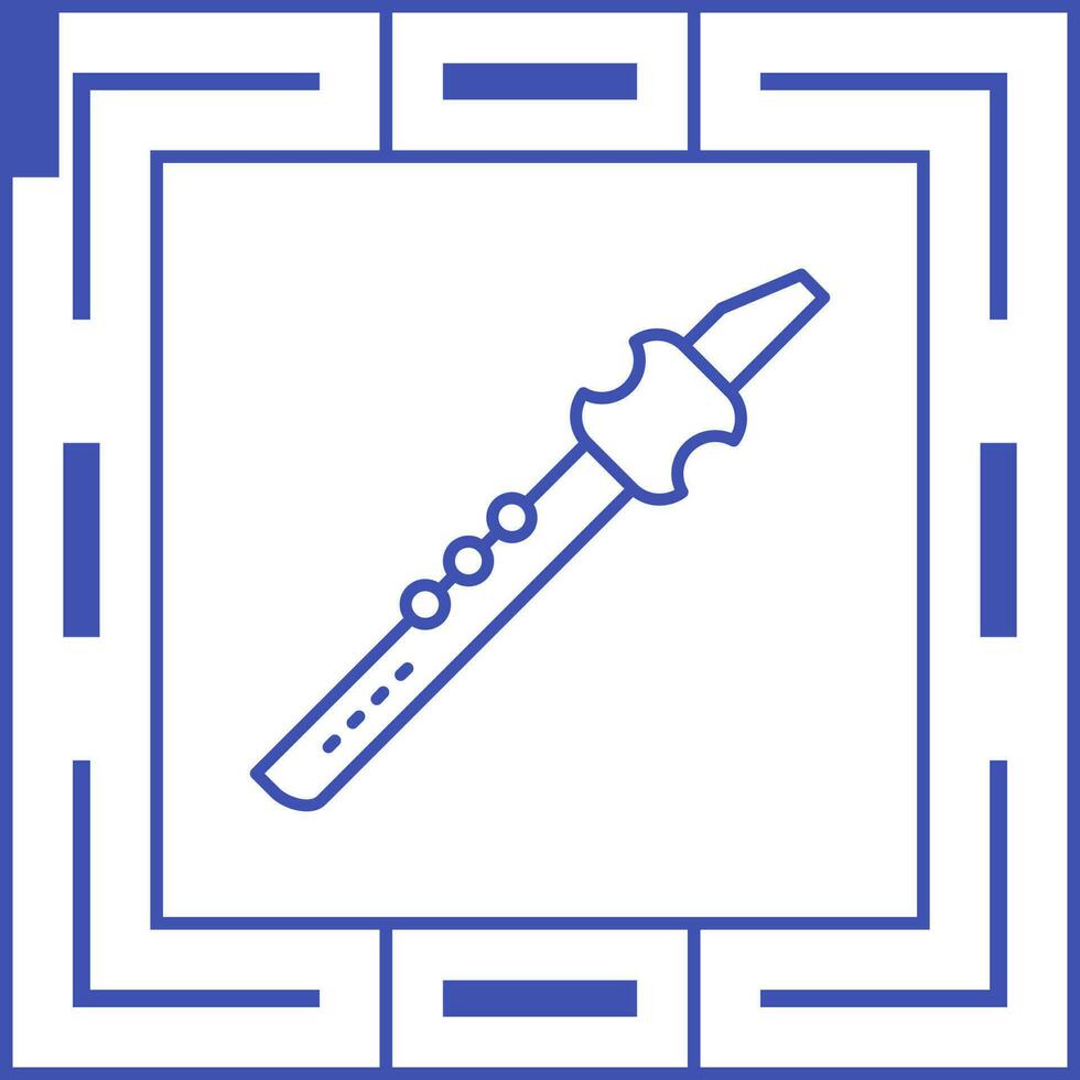 Flute Vector Icon