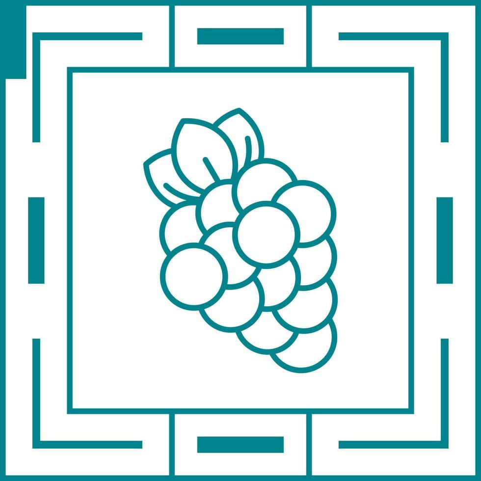 Grapes Vector Icon