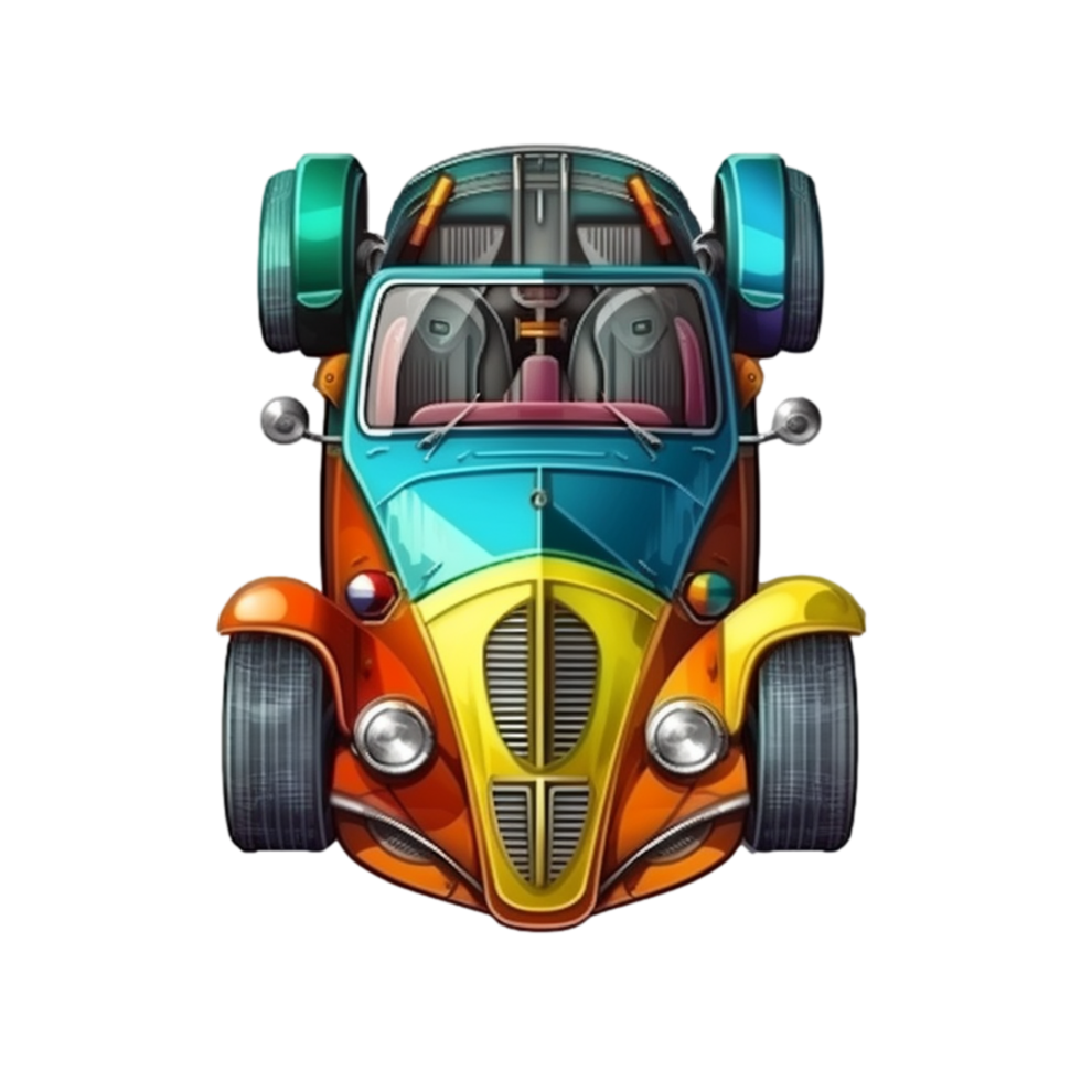 Cartoon Car Roadster png