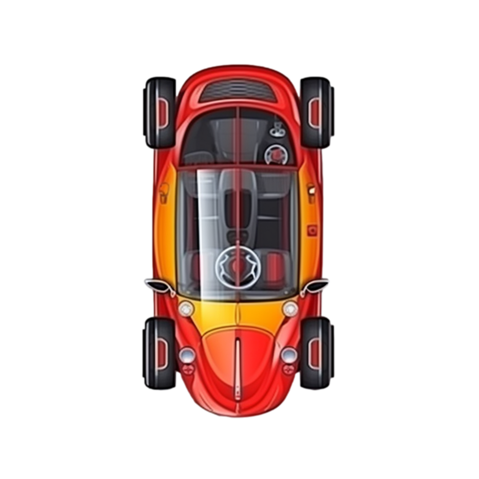 Cartoon Car Roadster png
