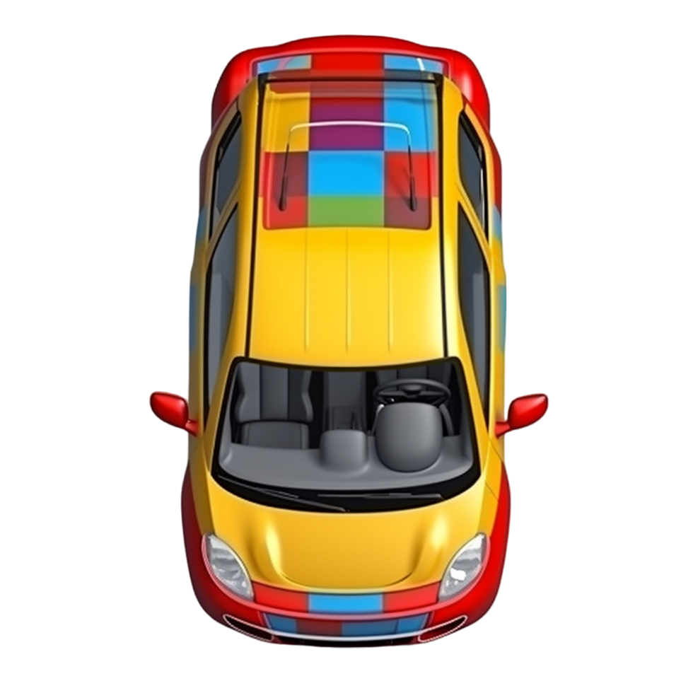 Cartoon Car Crossover png