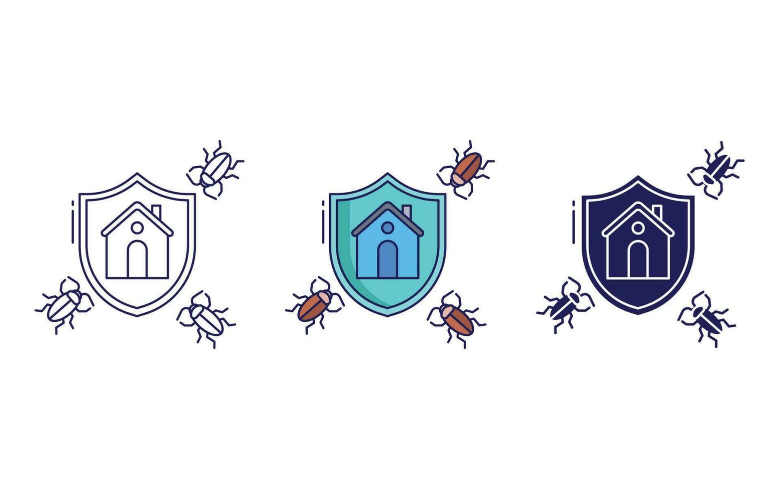 Pest free vector icon