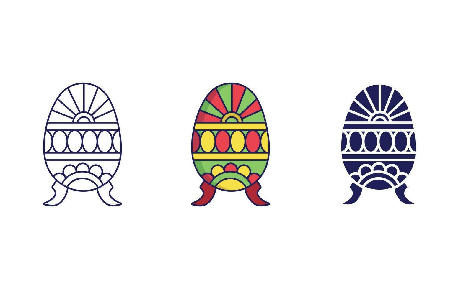 Faberge vector icon
