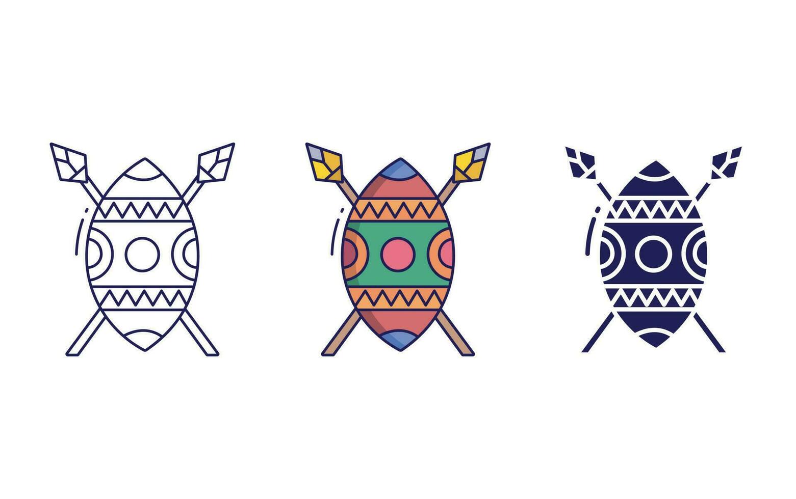 Zulu vector icon