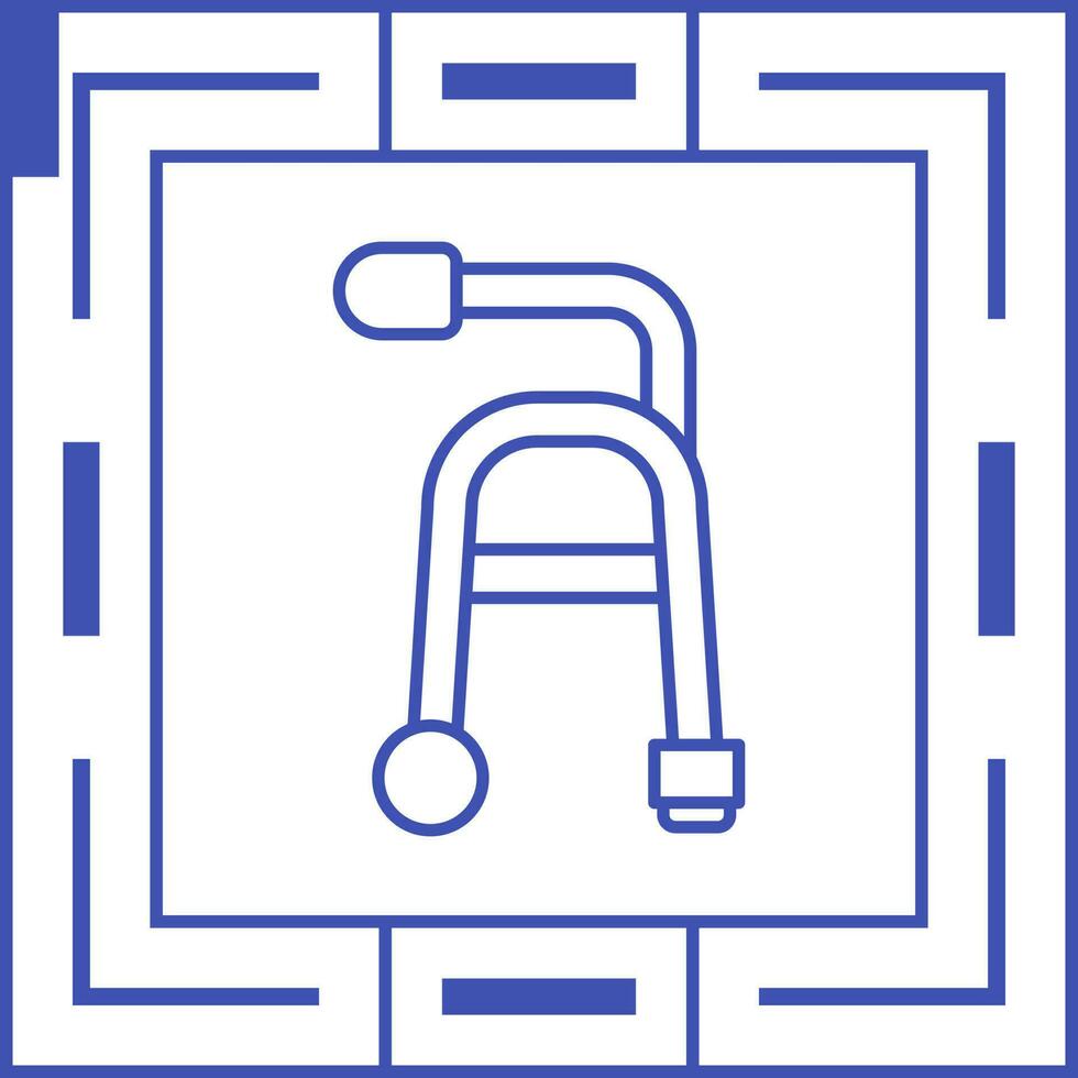 icono de vector de caminante