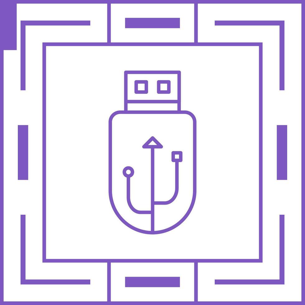 Usb Vector Icon