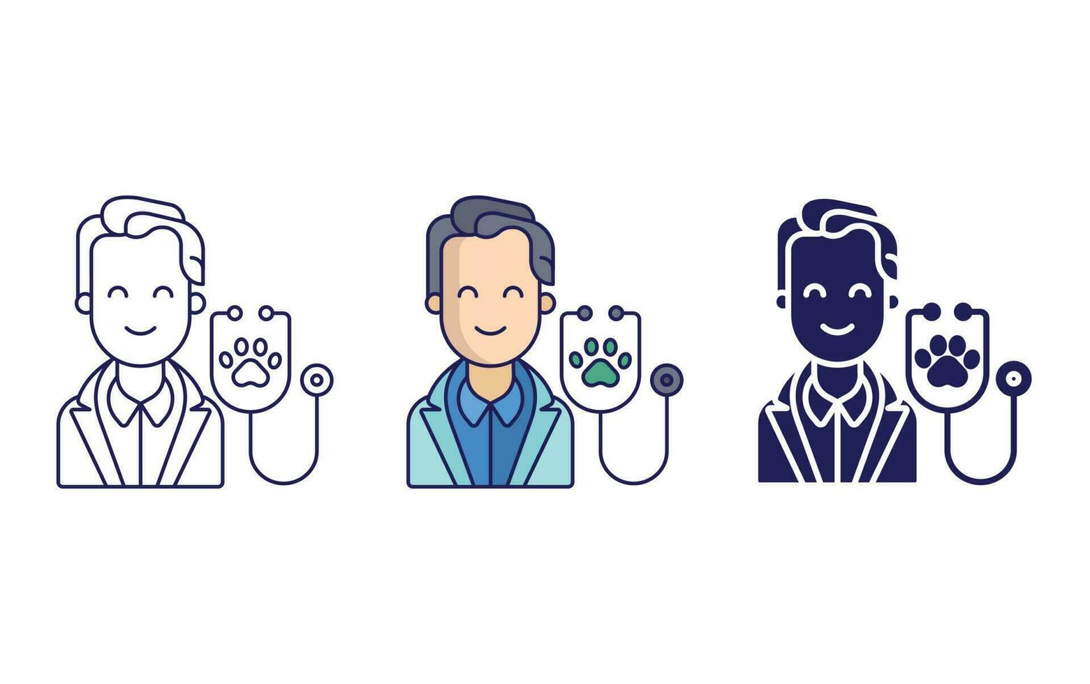 Pet Doctor vector icon