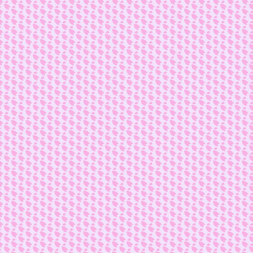 Pink flowers seamless pattern vector. Sakura. Petals flying in the wind on pink background. vector