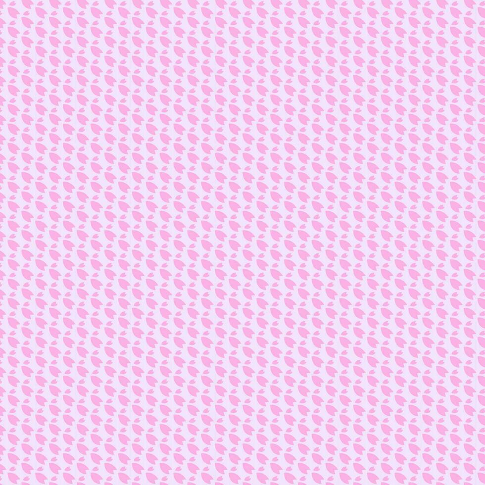 Pink flowers seamless pattern vector. Sakura. Petals flying in the wind on pink background. vector