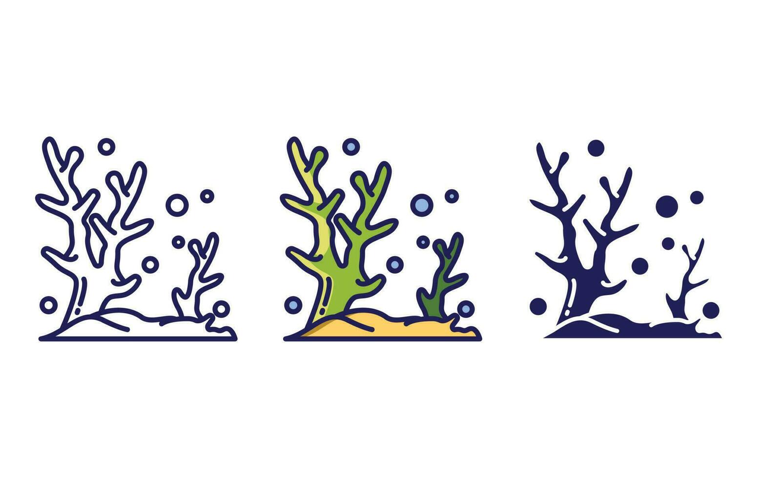 Finger Coral  vector icon