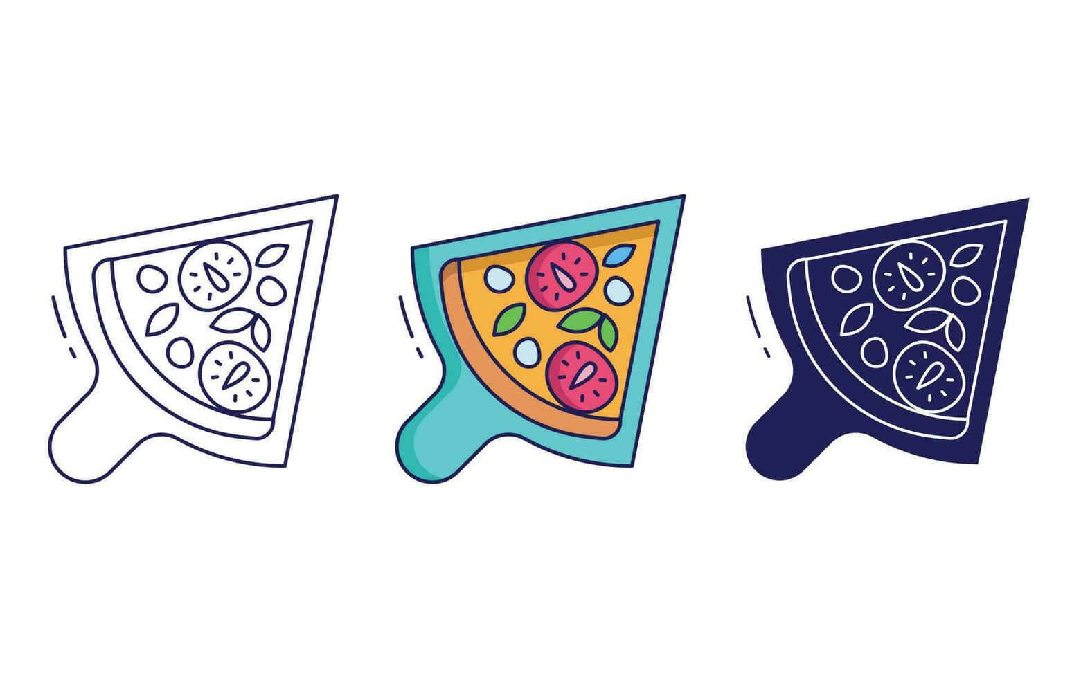 pizza vector icon