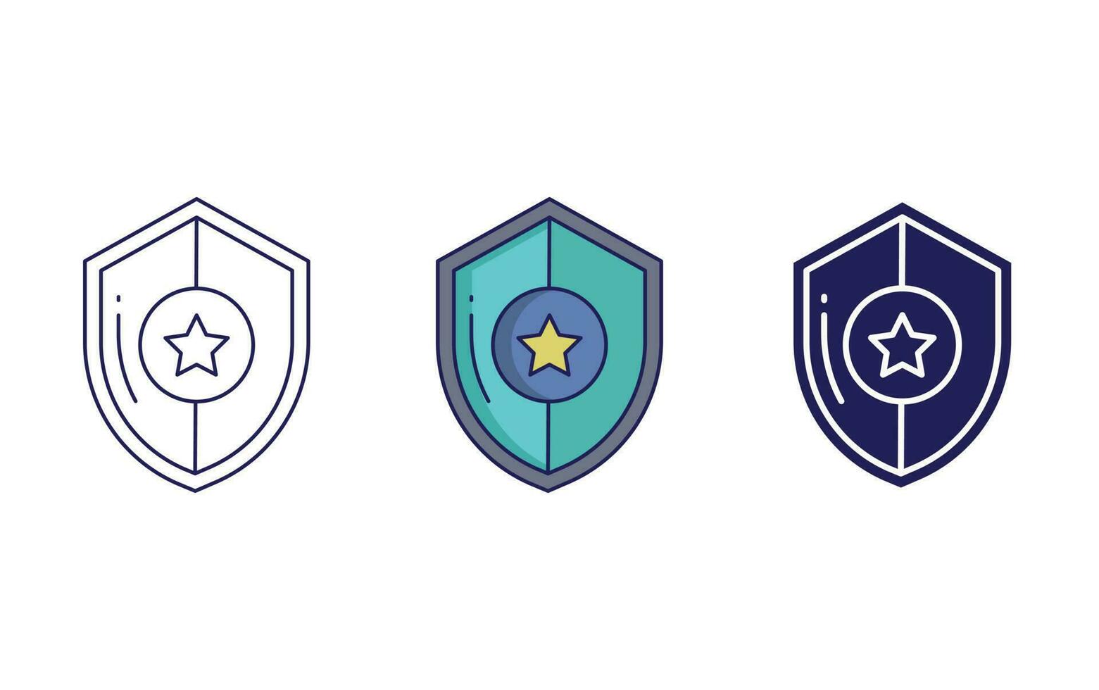 Badge vector icon