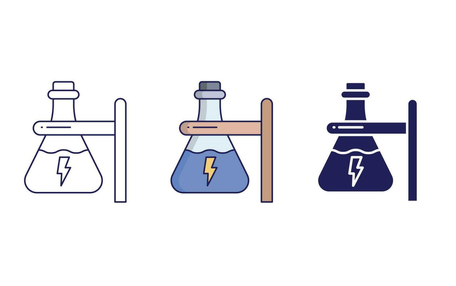 chemical vector icon