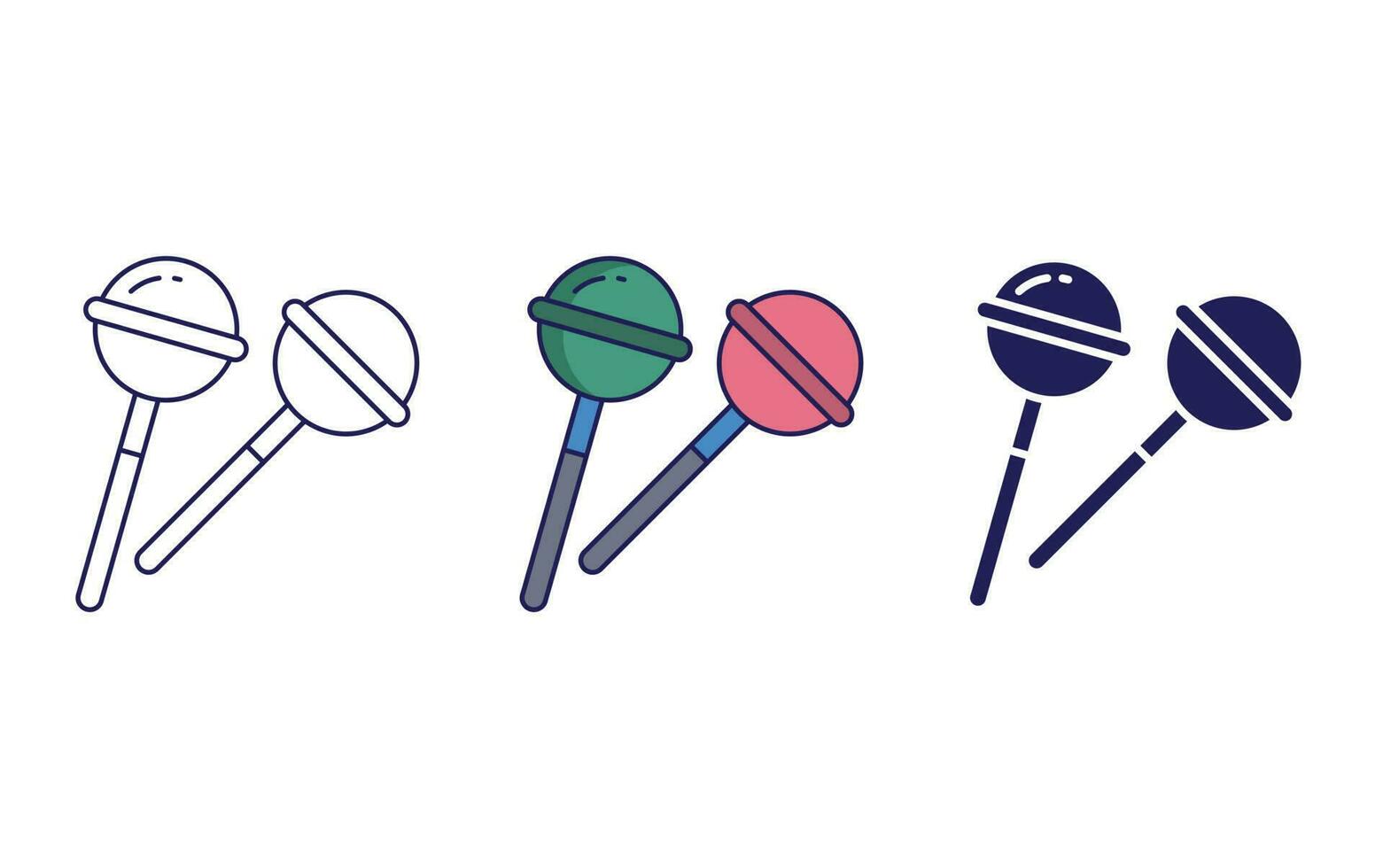 Lollipop vector icon