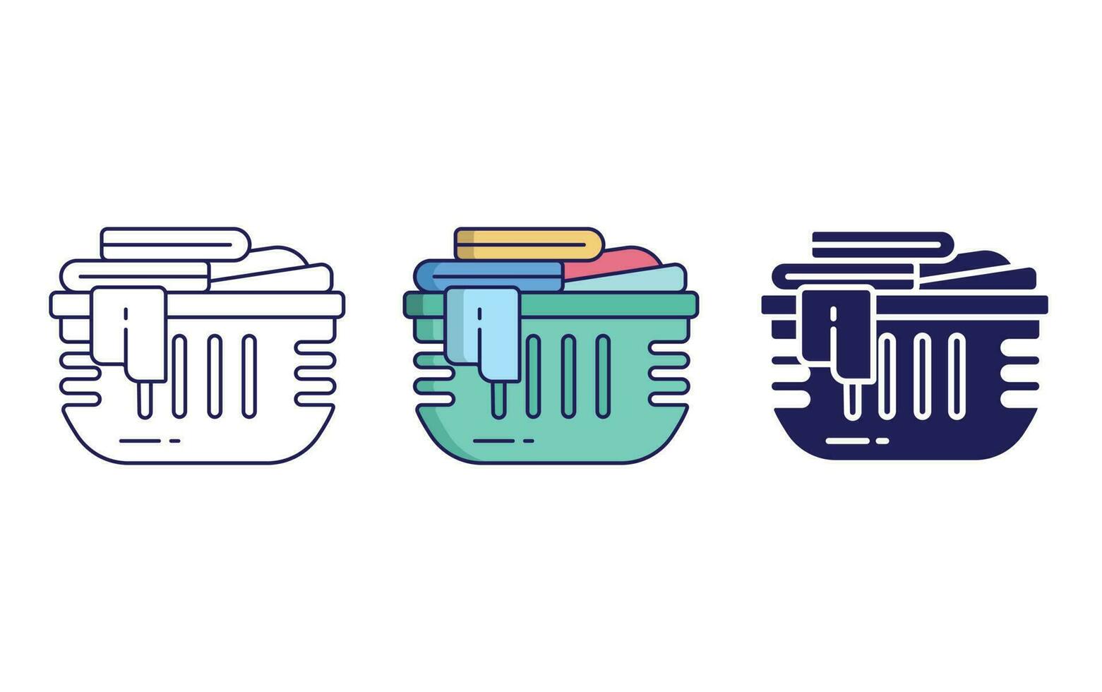 Laundry vector icon