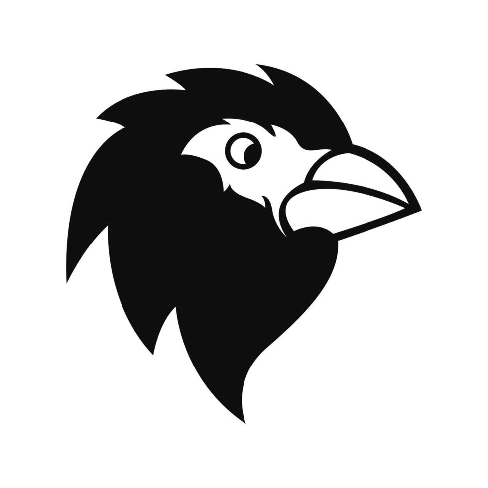 Finch icon logo design vector