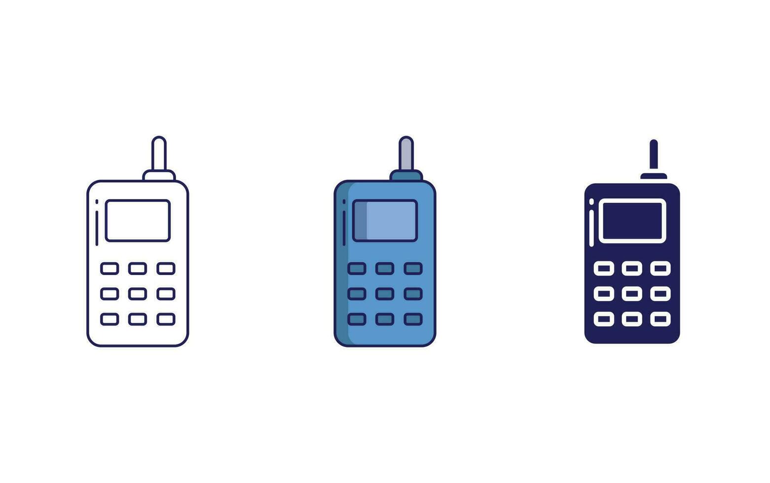 característica teléfono vector icono