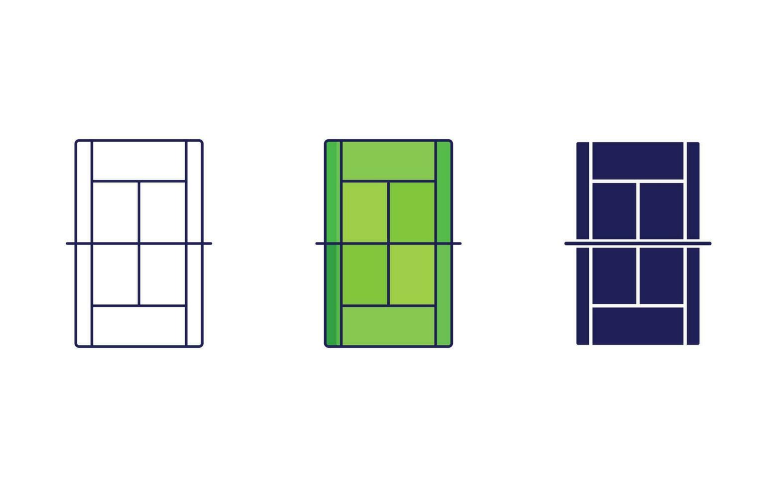 Volley ball vector icon