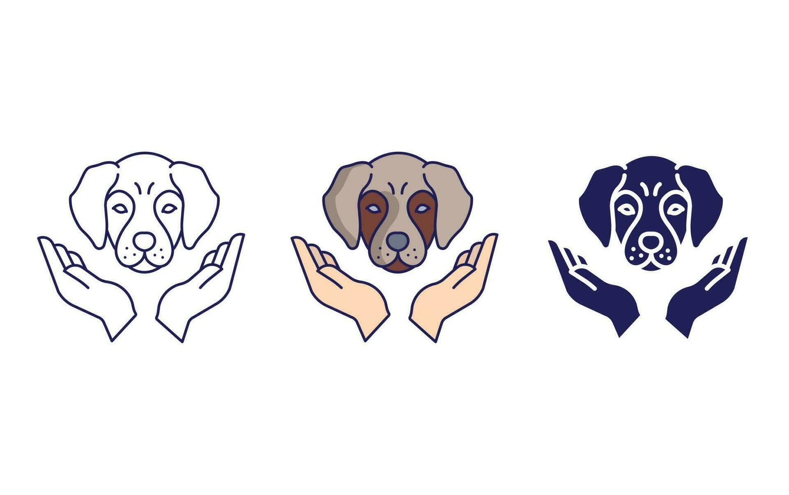 Dog Care vector icon