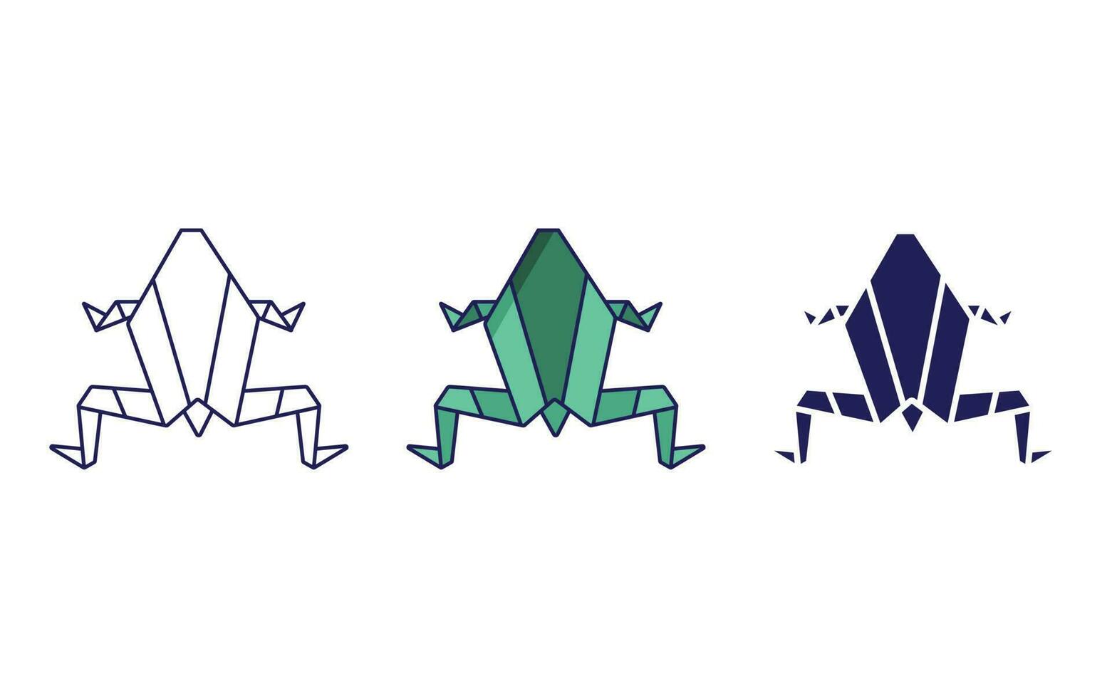 Frog vector icon