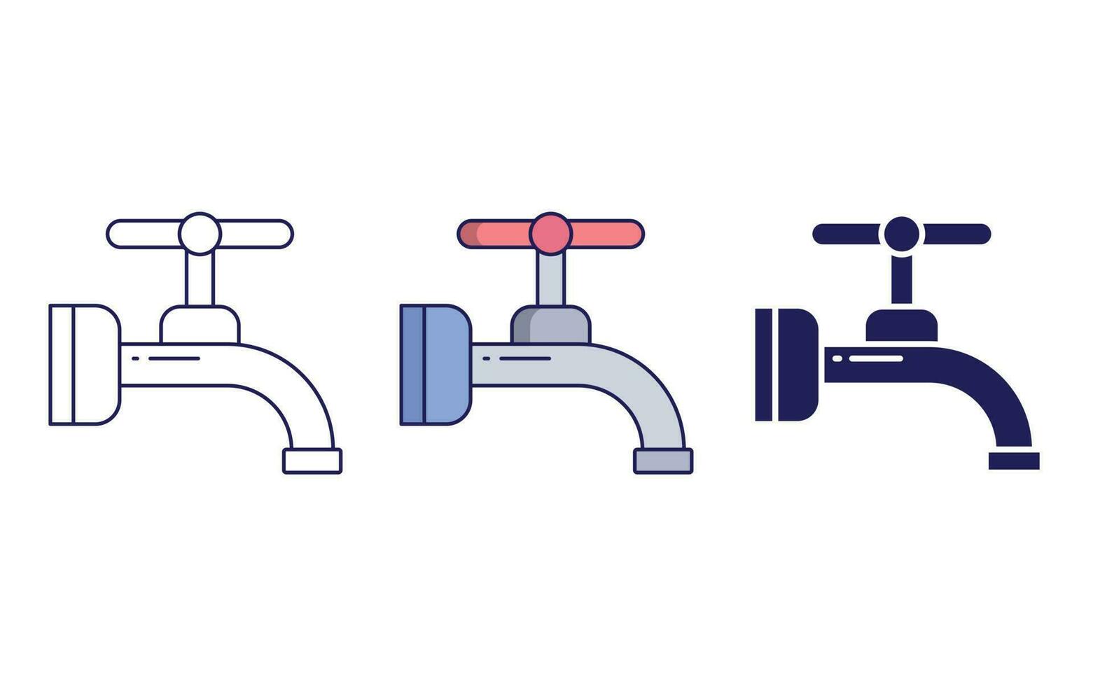 Faucet vector icon