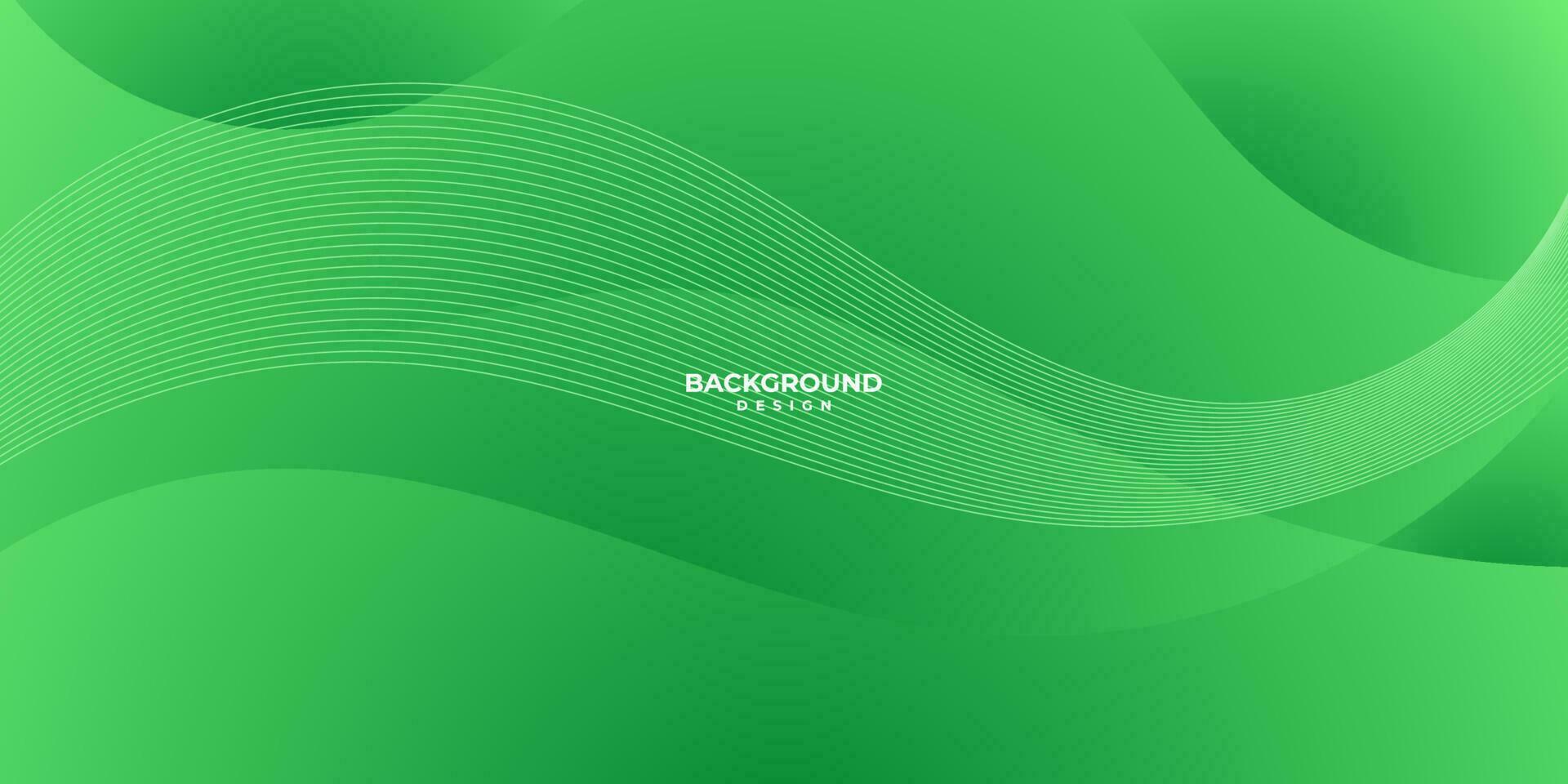 abstract green organic colorful background with lines. vector illustration.