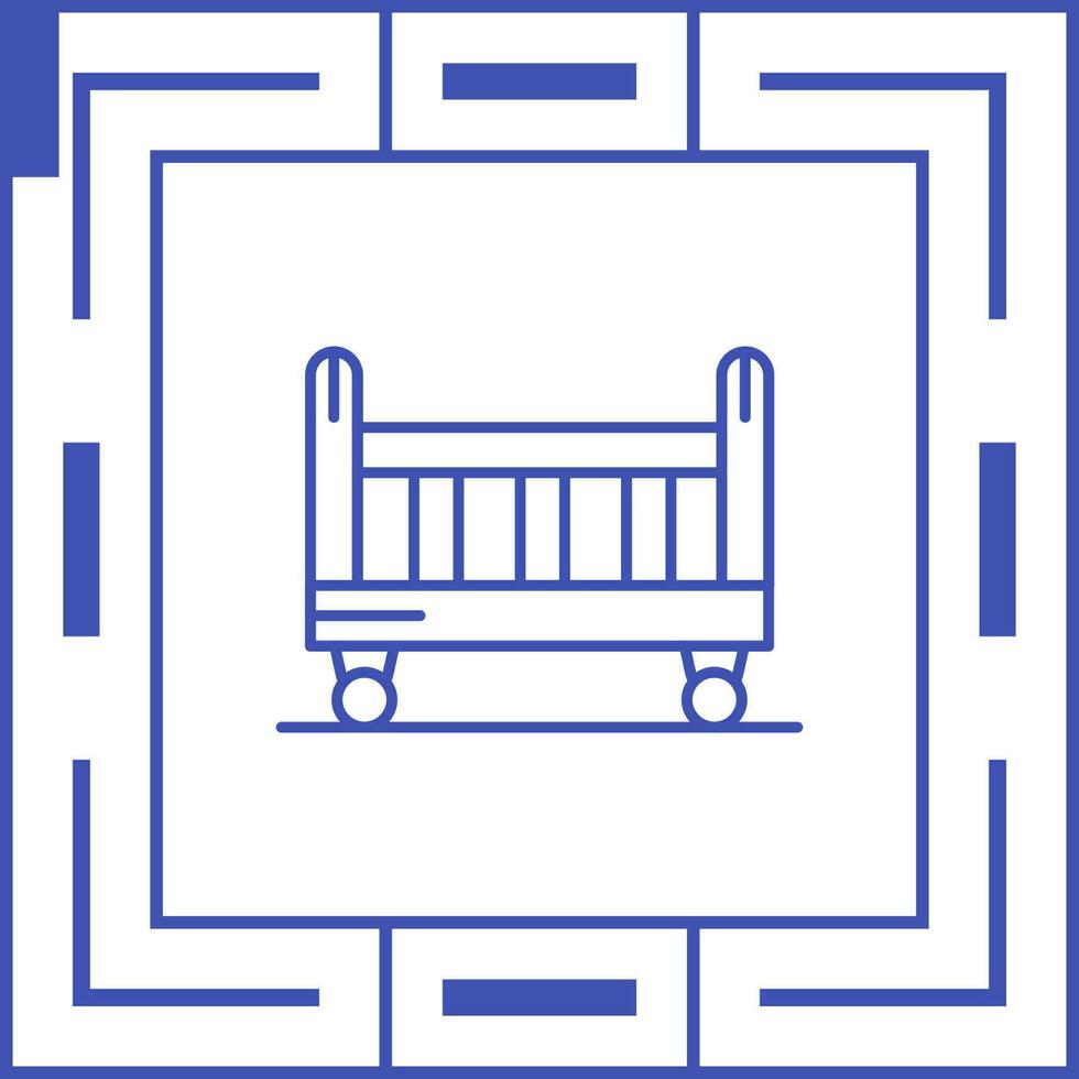 Crib Vector Icon