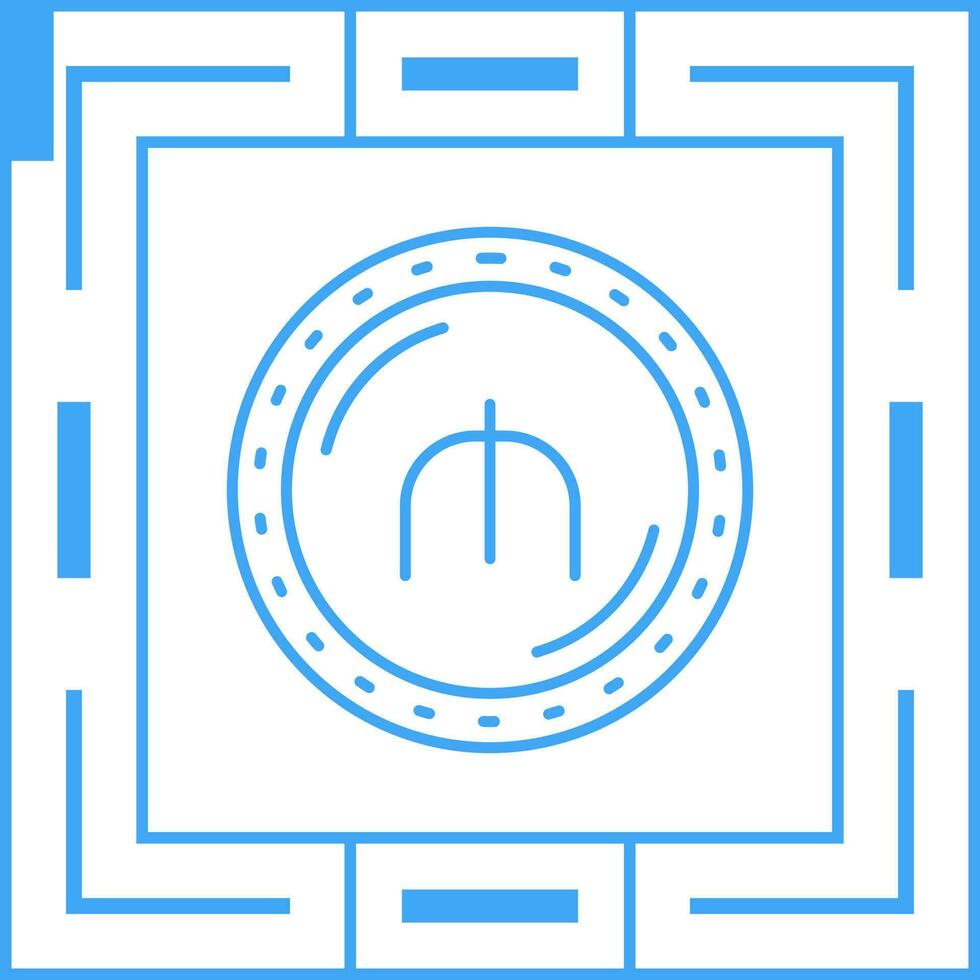 Manat Currency Vector Icon