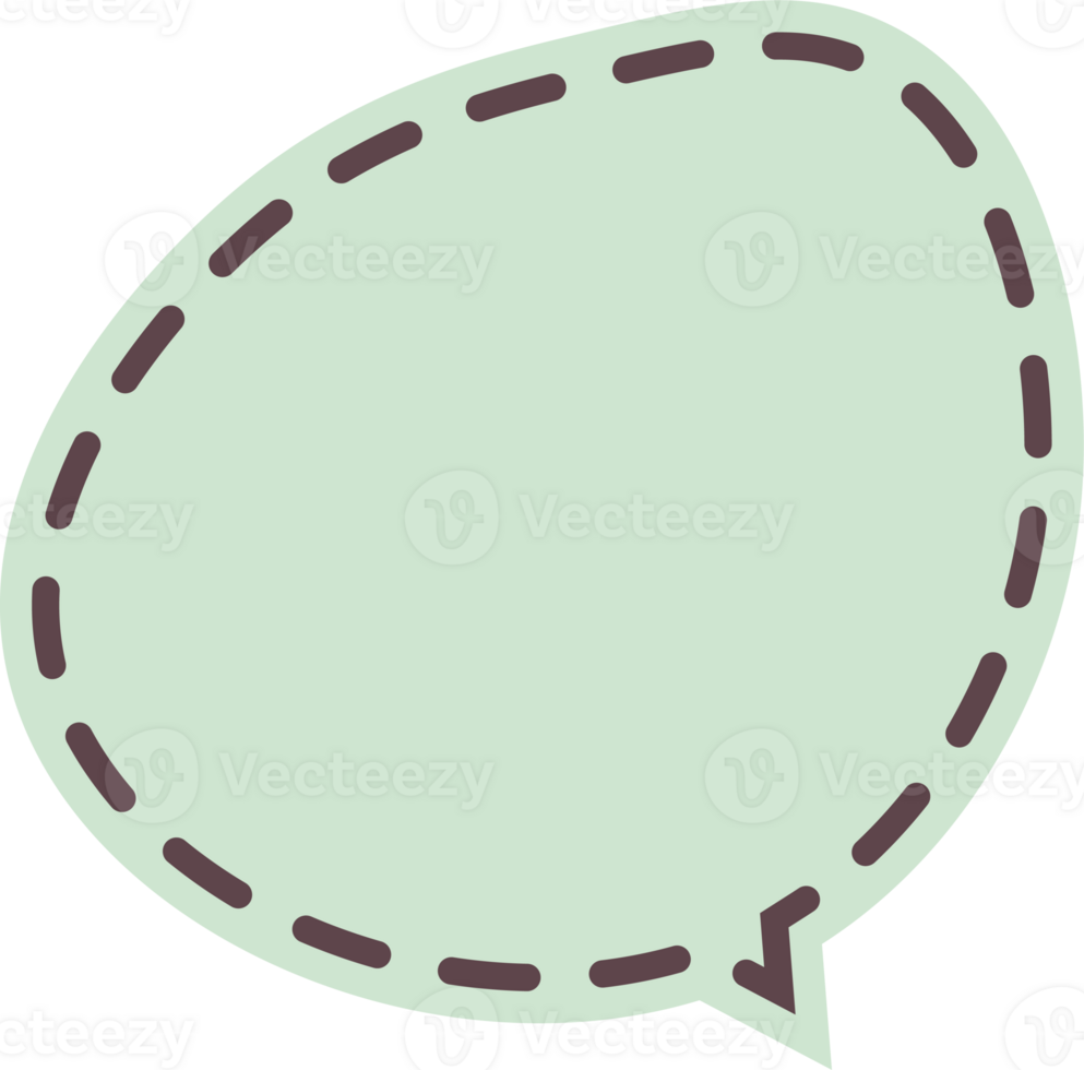 pastel discours bulle sur transparent Contexte . bavarder boîte ou bavarder carré et griffonnage message ou la communication icône nuage Parlant pour des bandes dessinées et minimal message dialogue png