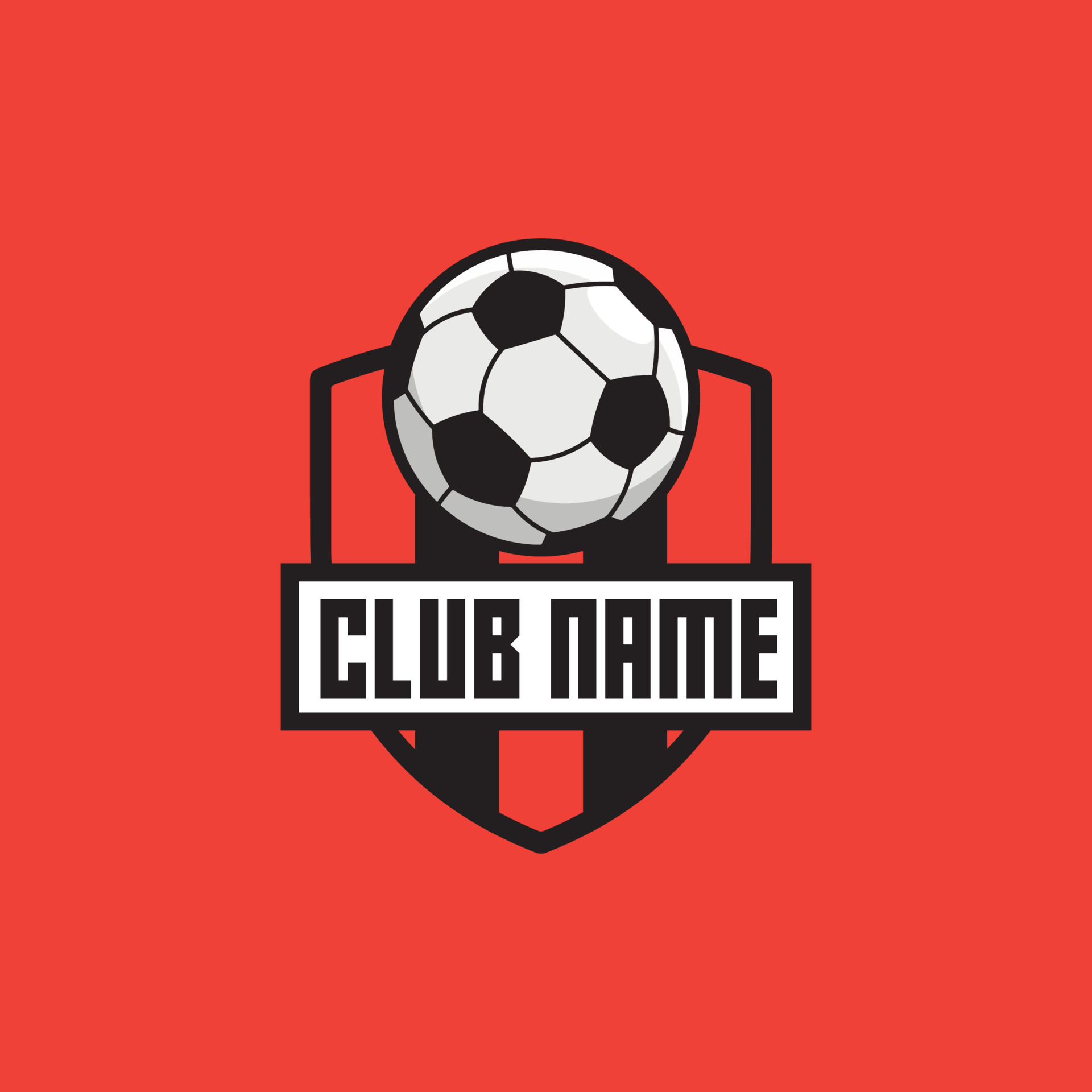 Free, printable, customizable soccer logo templates