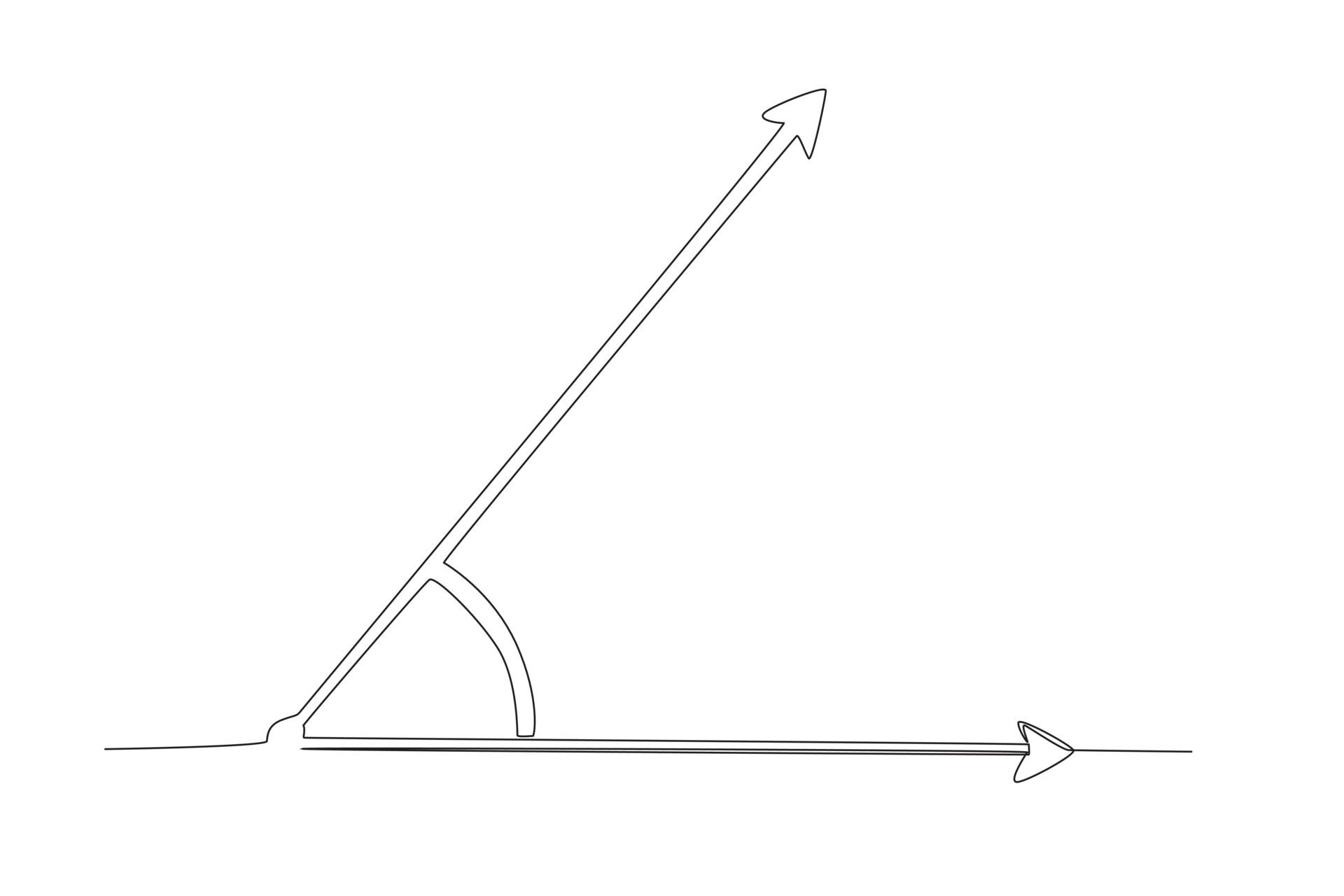 an-acute-angle-of-45-degrees-23230575-vector-art-at-vecteezy