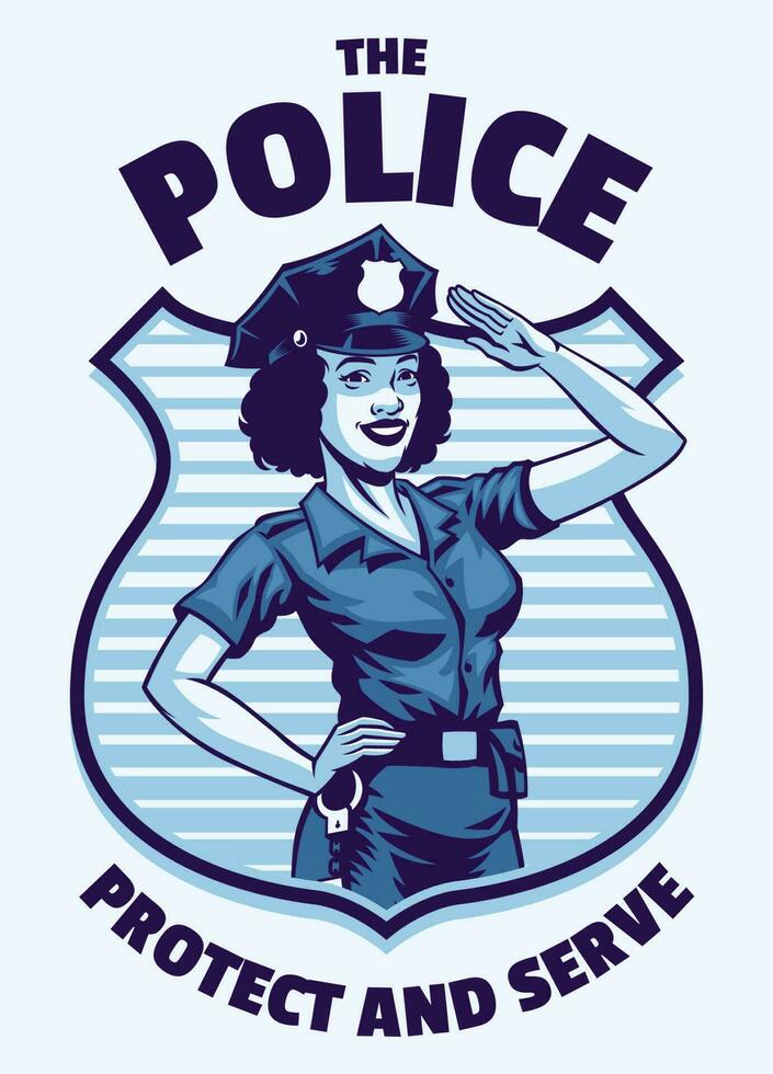 icône de vecteur d'insigne de police 20324092 Art vectoriel chez