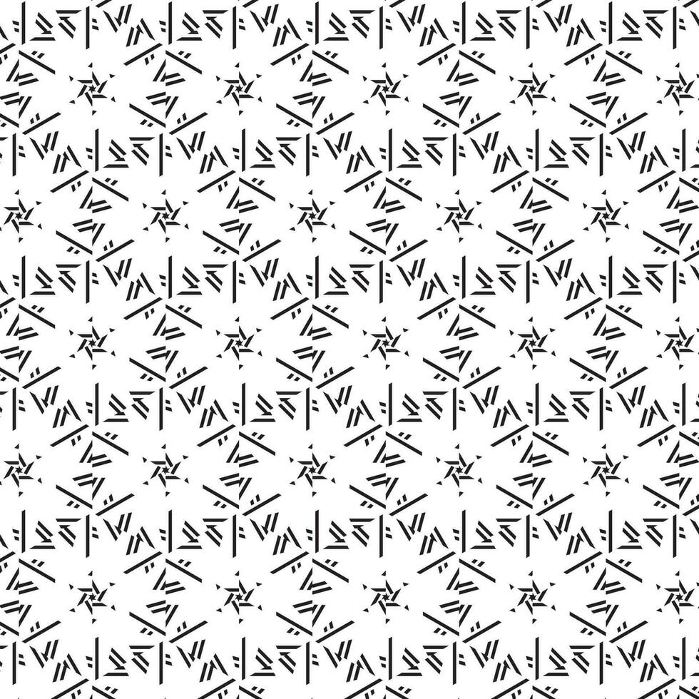 Geometric Random Pattern, Isolated Background. vector