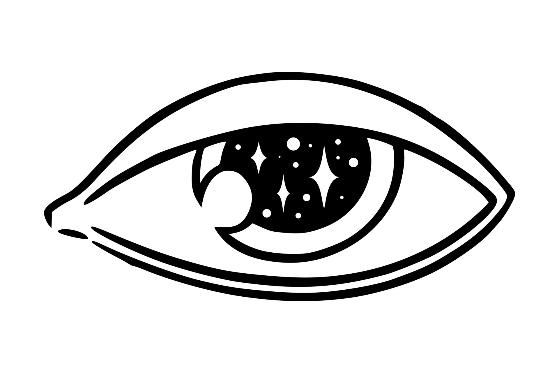 Illuminati eye of free mason secret society. Tarot third eye with