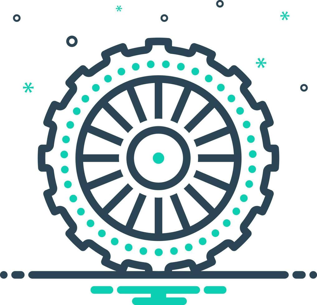 mix icon for tier vector