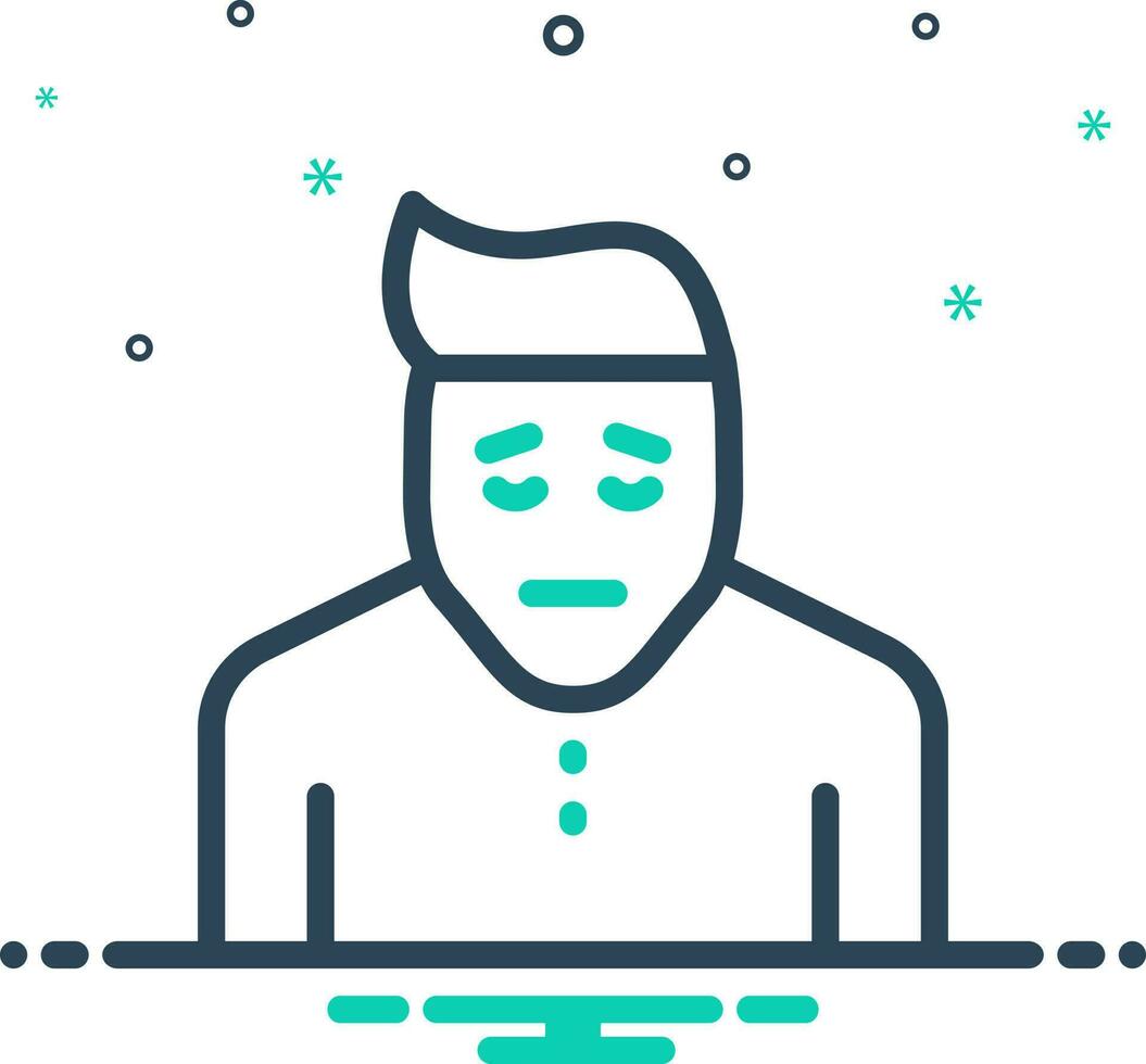 mix icon for tried vector