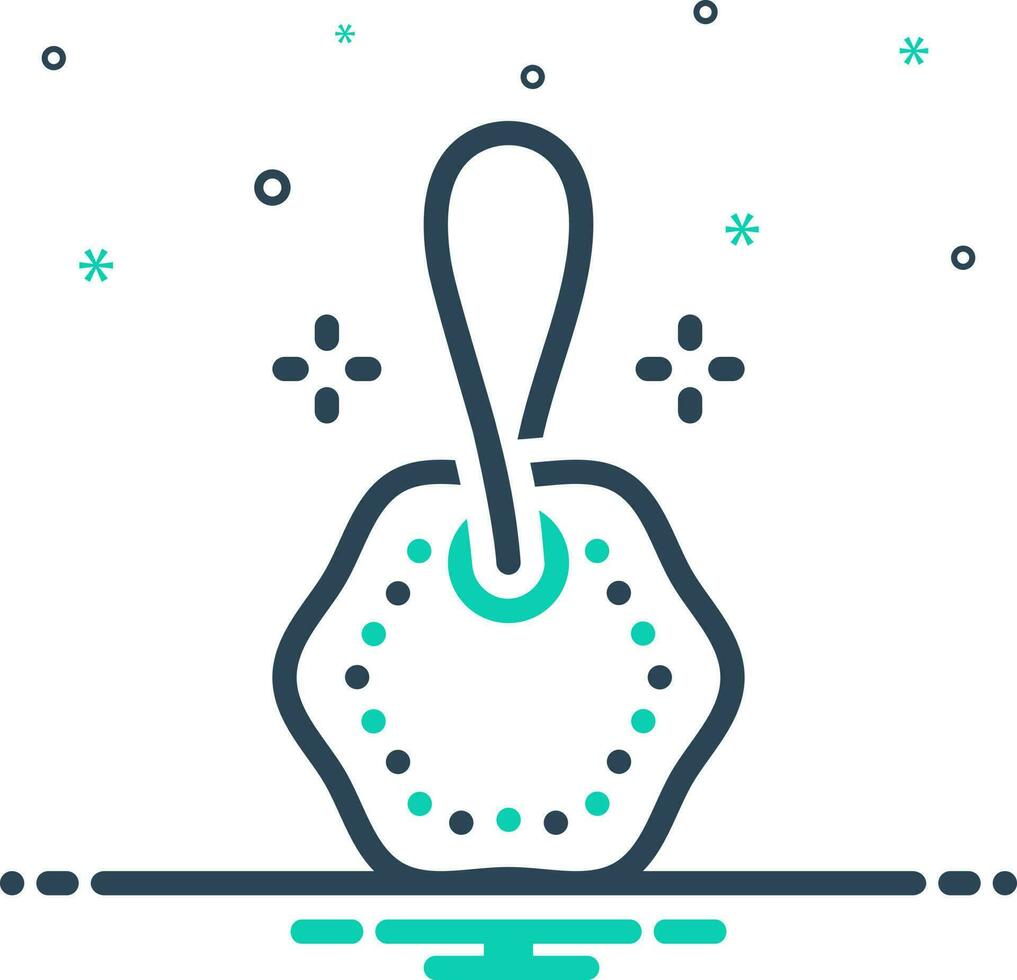 mix icon for tag vector