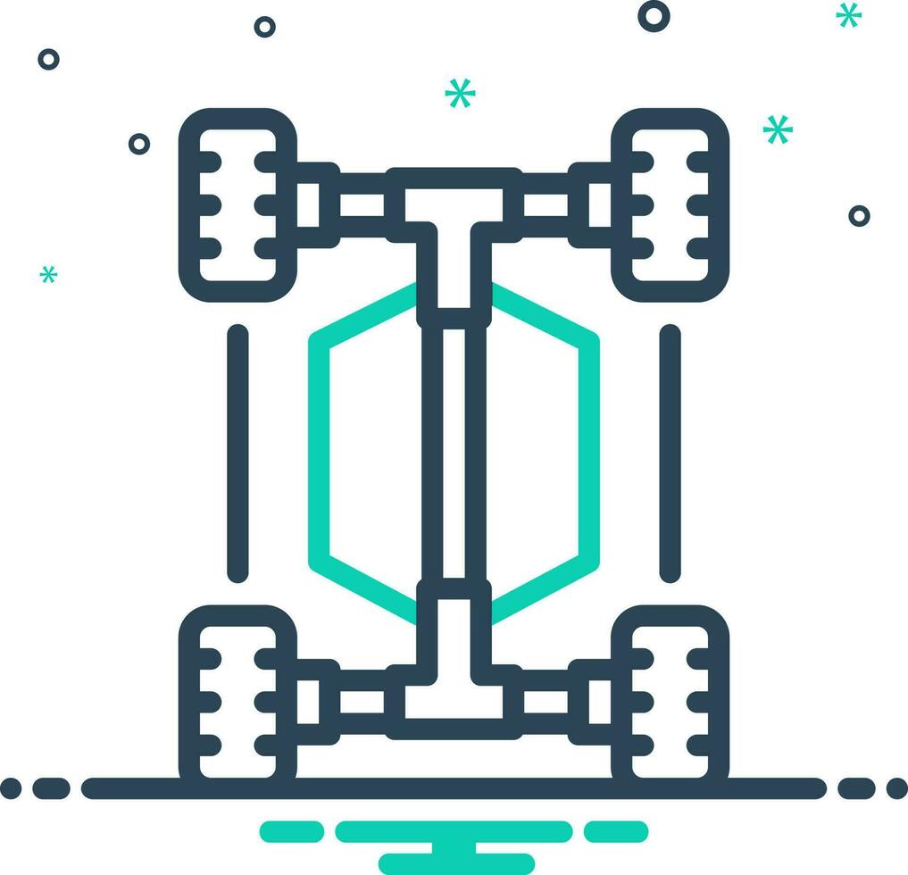 mix icon for fwd vector