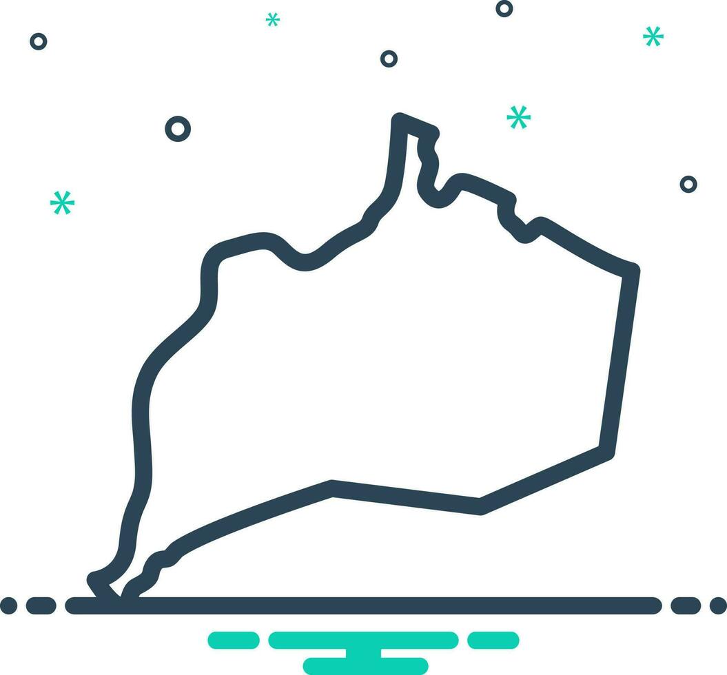 mix icon for louisville vector