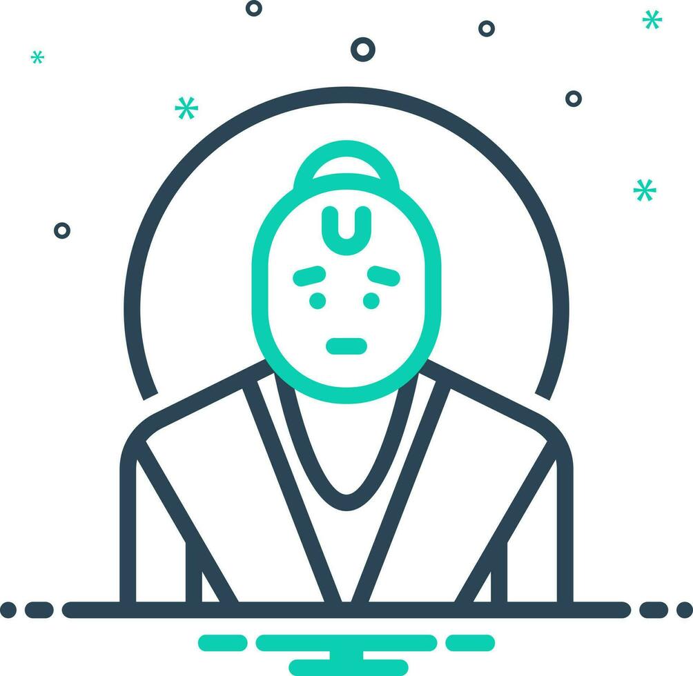 mix icon for conventional vector