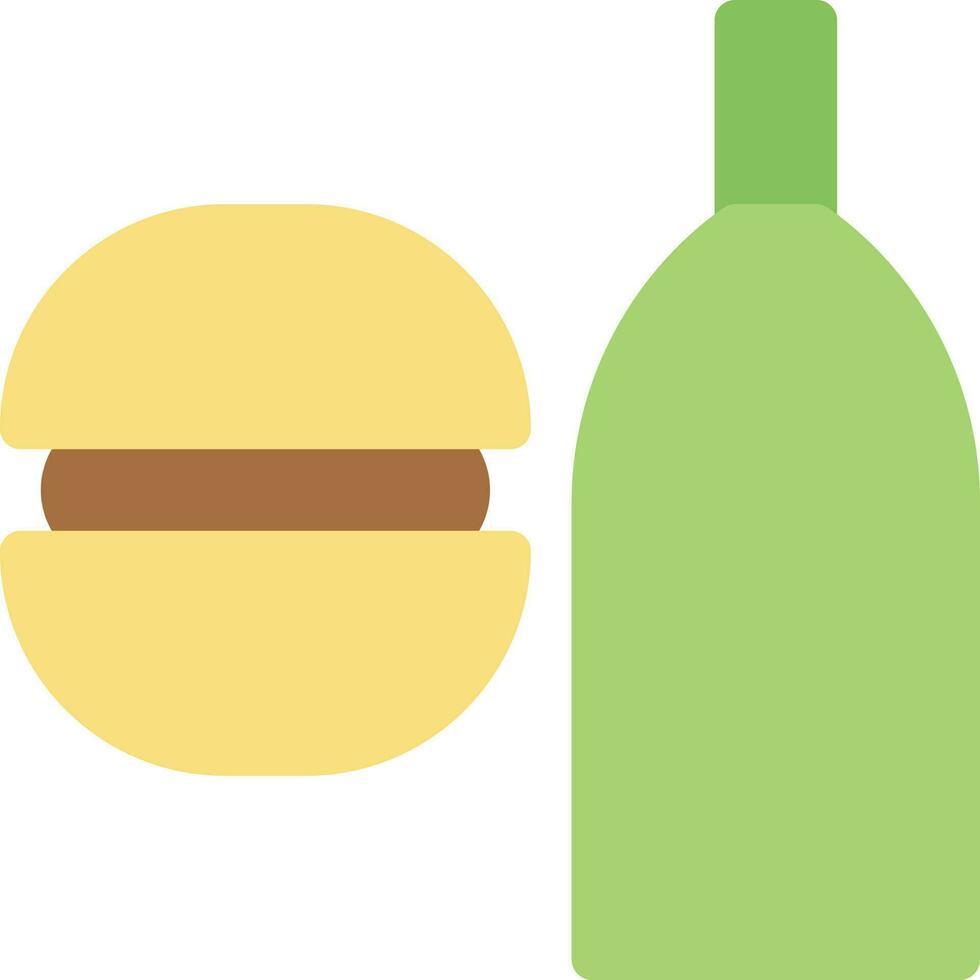 burger vector illustration on a background.Premium quality symbols.vector icons for concept and graphic design.