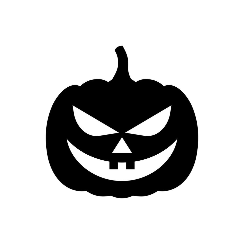 Pumpkin icon vector. Halloween illustration sign. pumpkin faces symbol or logo. vector