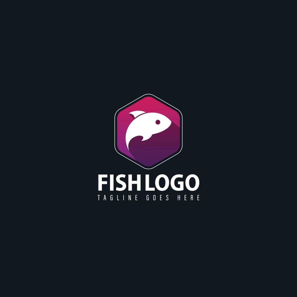 vector logo de pescado