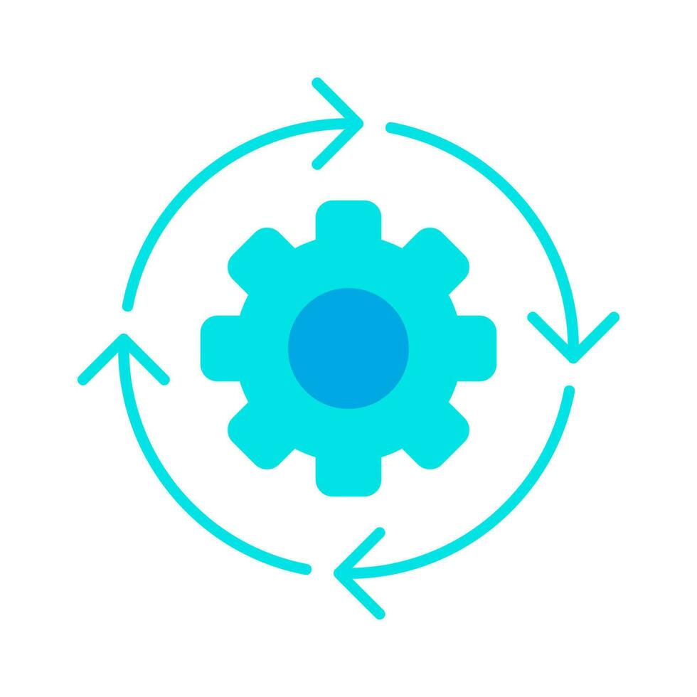 reload progress system automation icon vector illustration