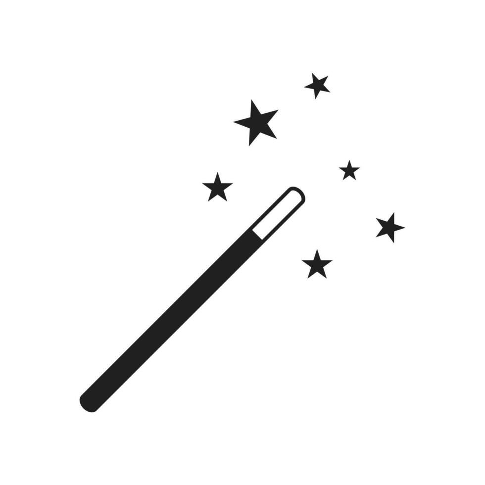 magic wand icon vector design illustration